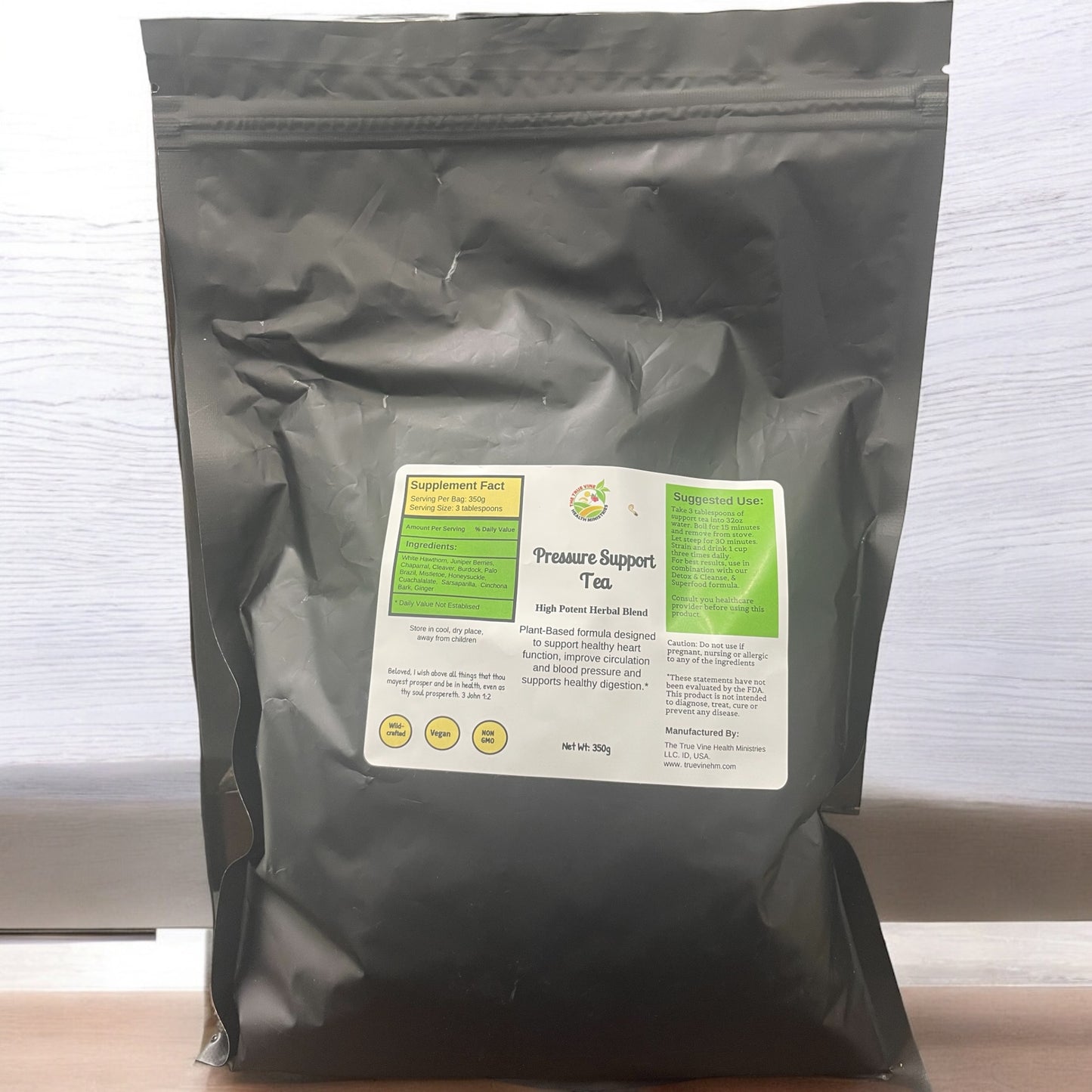 Pressure Support Tea