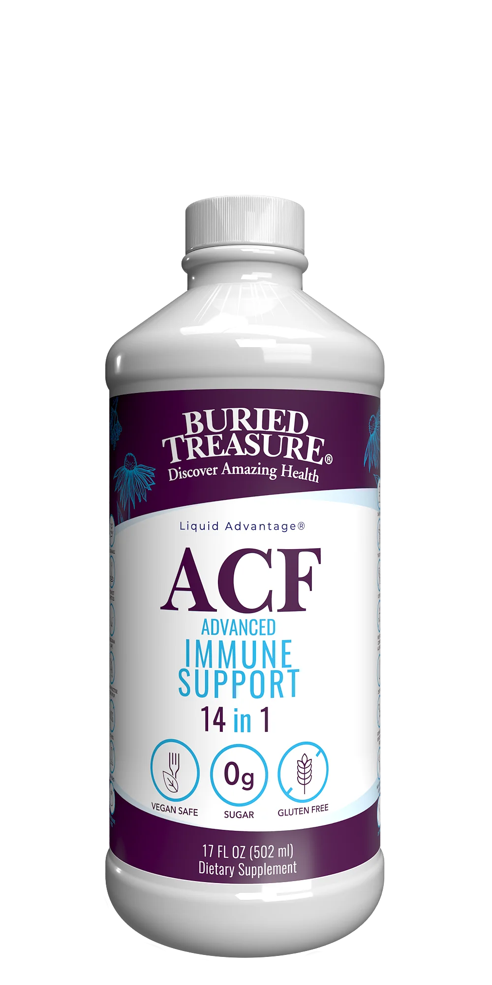 ACF Advanced Immune Support Liquid Supplement